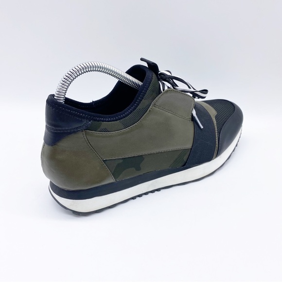 Steve Madden Kaiyo Black Camo Sneaker 9 - Picture 6 of 10